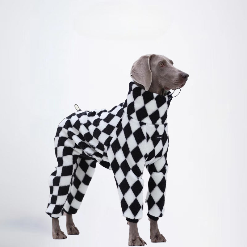 Dogs Cloth Dog Jacket All Covered Cloth Dimond Shaped Furry Dog Clothes Dog Jacket Fashion Dog Cloth Fashion Pets Cloth