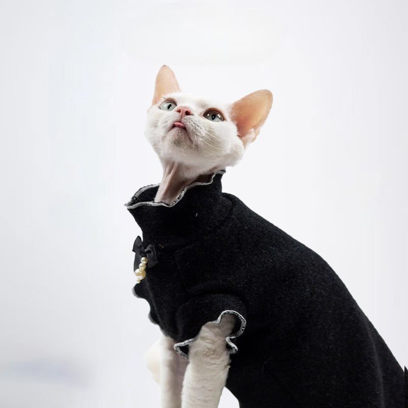 Cats Clothes Pets Cloth Pet Cloth Cat Clothes Cats Jacket Choker Sweater For Cats Original Designer Styled Clothing