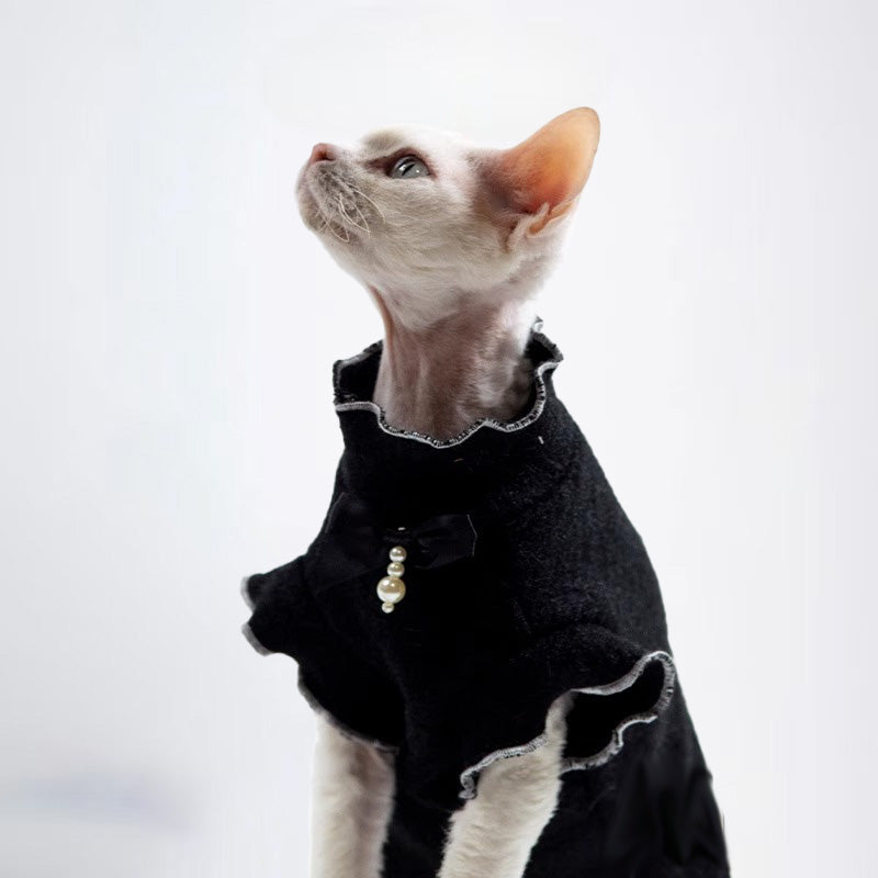 Cats Clothes Pets Cloth Pet Cloth Cat Clothes Cats Jacket Choker Sweater For Cats Original Designer Styled Clothing