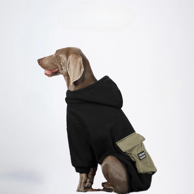 Dogs Black Sweatshirt Pets Sweatshirt Dog Sweatshirt Dog Sweatshirt All Covered Cloth Dimond Shaped Furry Dog Clothes Dog Jacket Fashion Dog Cloth Fashion Pets Cloth