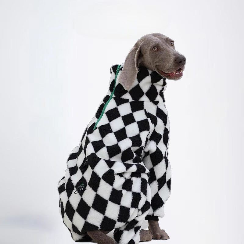 Dogs Cloth Dog Jacket All Covered Cloth Dimond Shaped Furry Dog Clothes Dog Jacket Fashion Dog Cloth Fashion Pets Cloth