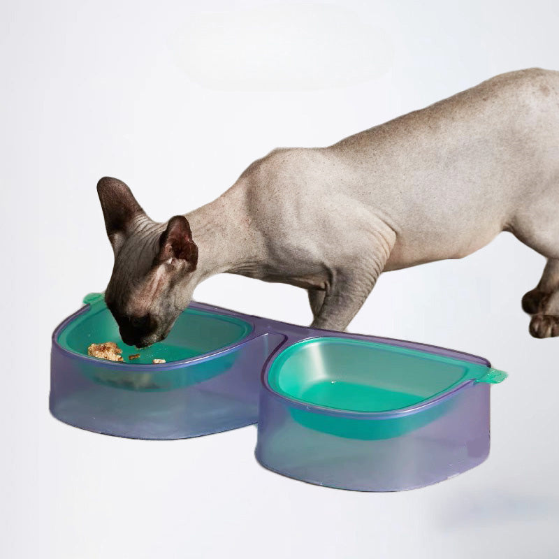 Pets Tableware Dogs Bowl Cats Bowl Pets Bowl Pets Connected Bowl Unique Glasses StyledTableware