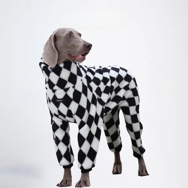 Dogs Cloth Dog Jacket All Covered Cloth Dimond Shaped Furry Dog Clothes Dog Jacket Fashion Dog Cloth Fashion Pets Cloth