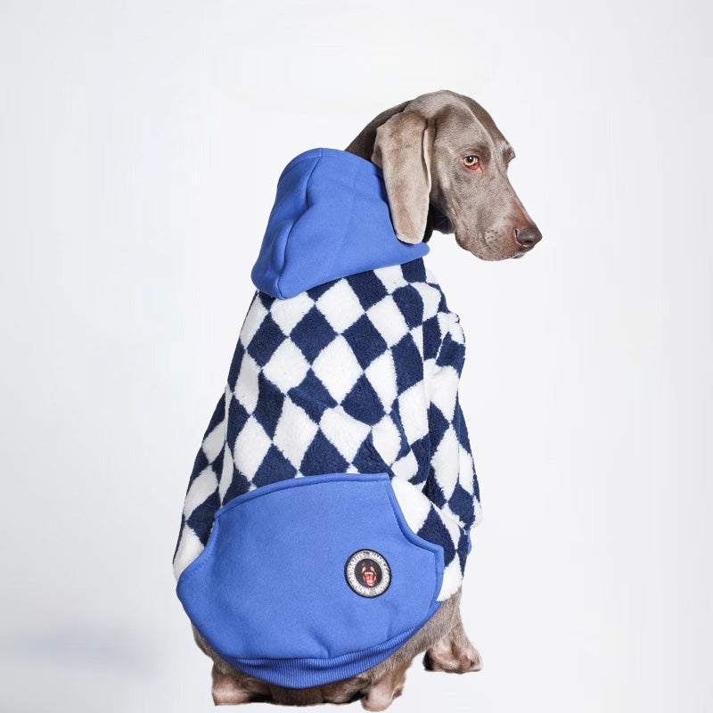 Pets Clothes Dog Cloth Dog Jacket All Covered Cloth Dimond Shaped Furry Dog Clothes Dog Jacket Fashion Dog Cloth