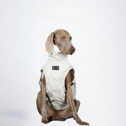 Dogs Clothes Pets Clothes Dogs White Coats For Winter Allcovered Styled Sweater Styled Deisign Fashion Designer Dogs Clothes