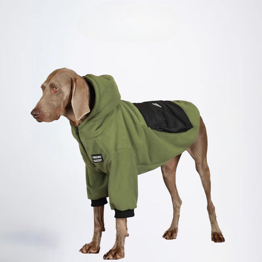 Dogs Green Clothes Pets Green Clothes Dogs Sweater Glossy Styled For Winter Allcovered Styled Sweater Styled Deisign Fashion Designer Dogs Clothes