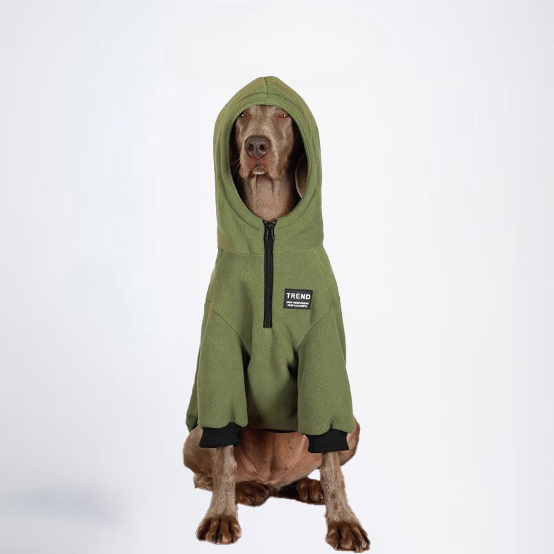 Dogs Green Clothes Pets Green Clothes Dogs Sweater Glossy Styled For Winter Allcovered Styled Sweater Styled Deisign Fashion Designer Dogs Clothes