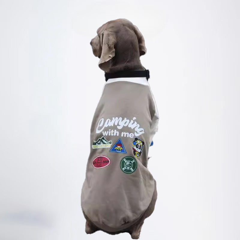 Winter Dogs Grey White Clothes  Pets Clothes Dog Cloth Dog Jacket Dog Jacket Fashion Dog Cloth Fashion Pets Cloth