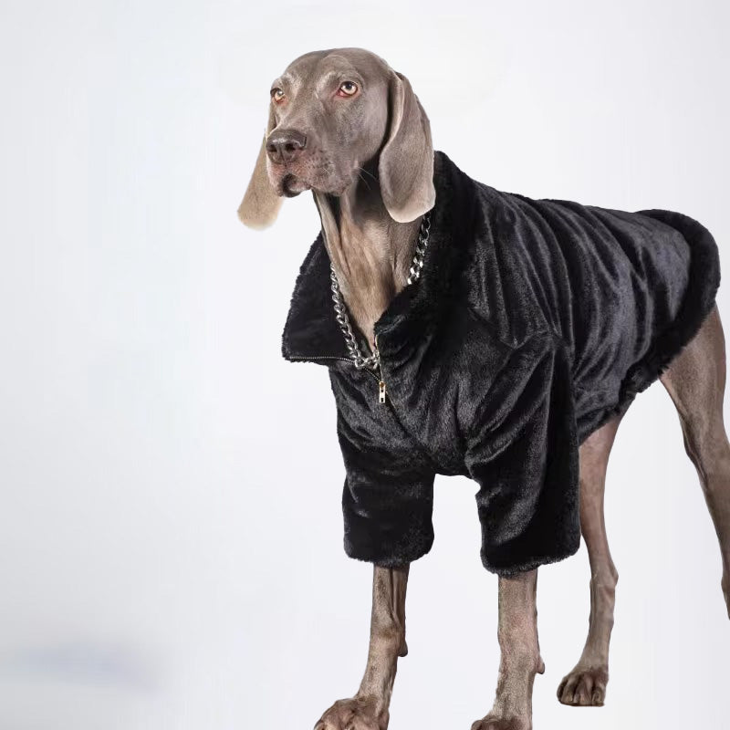 Dogs Clothes Pets Clothes Dogs Black Coats For Winter Allcovered Styled Sweater Styled Deisign Fashion Designer Dogs Clothes