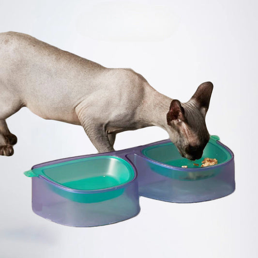 Pets Tableware Dogs Bowl Cats Bowl Pets Bowl Pets Connected Bowl Unique Glasses StyledTableware
