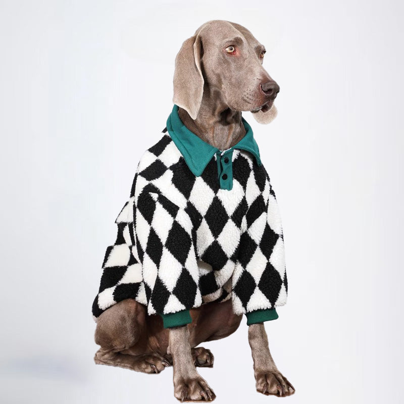 Dogs Sweatshirt Pets Sweatshirt  Dog Sweatshirt Dog Sweatshirt  All Covered Cloth Dimond Shaped Furry Dog Clothes Dog Jacket Fashion Dog Cloth Fashion Pets Cloth