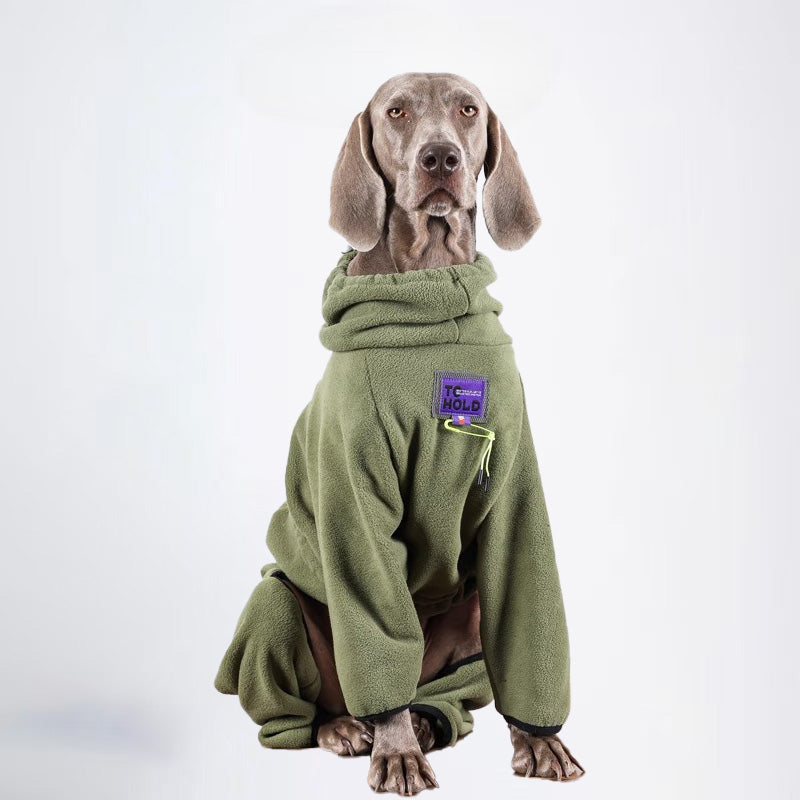 Dogs Green Clothes Pets Clothes Dogs Sweater Glossy Styled For Winter Allcovered Styled Sweater Styled Deisign Fashion Designer Dogs Clothes