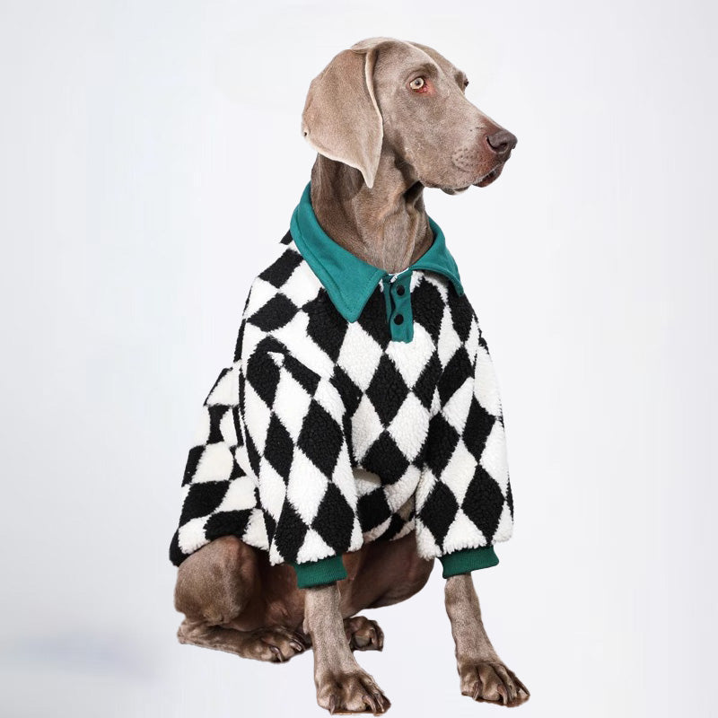 Dogs Sweatshirt Pets Sweatshirt  Dog Sweatshirt Dog Sweatshirt  All Covered Cloth Dimond Shaped Furry Dog Clothes Dog Jacket Fashion Dog Cloth Fashion Pets Cloth