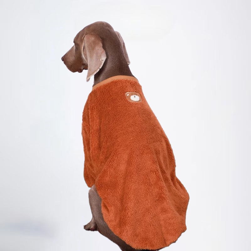 Dogs Sweatshirt Pets Clothes  Dog Jacket All Covered Cloth  Furry Dog Clothes All Covered Styled Deisign Fashion Designer Dogs Clothes