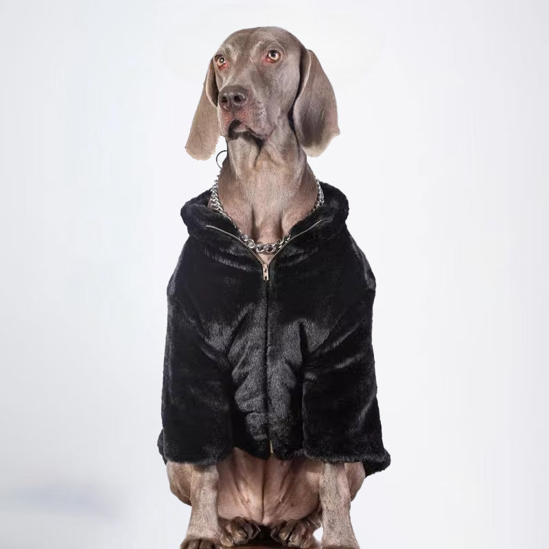 Dogs Clothes Pets Clothes Dogs Black Coats For Winter Allcovered Styled Sweater Styled Deisign Fashion Designer Dogs Clothes