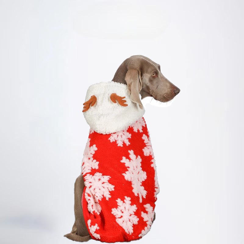 Winter Dogs Red Clothes  Pets Red Clothes Dog Cloth Dog Jacket Dog Jacket Fashion Dog Cloth Fashion Pets Cloth