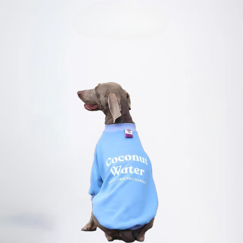 Winter Dogs Blue Colored Clothes  Pets Blue Clothes Dog Cloth Dog Jacket Dog Jacket Fashion Dog Cloth Fashion Pets Cloth