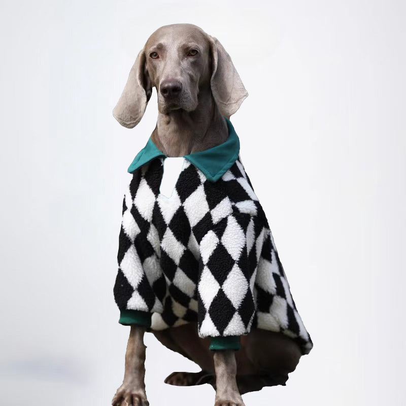 Dogs Sweatshirt Pets Sweatshirt  Dog Sweatshirt Dog Sweatshirt  All Covered Cloth Dimond Shaped Furry Dog Clothes Dog Jacket Fashion Dog Cloth Fashion Pets Cloth