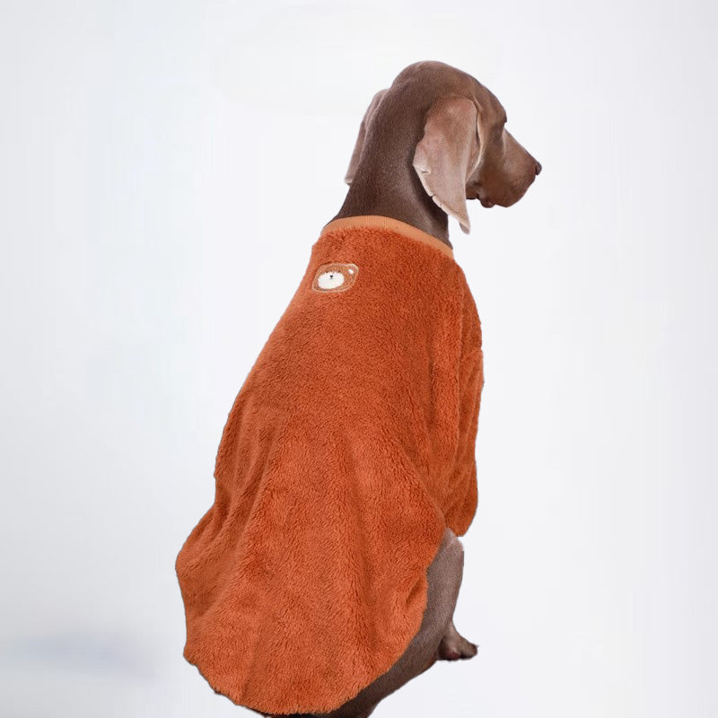 Dogs Sweatshirt Pets Clothes  Dog Jacket All Covered Cloth  Furry Dog Clothes All Covered Styled Deisign Fashion Designer Dogs Clothes