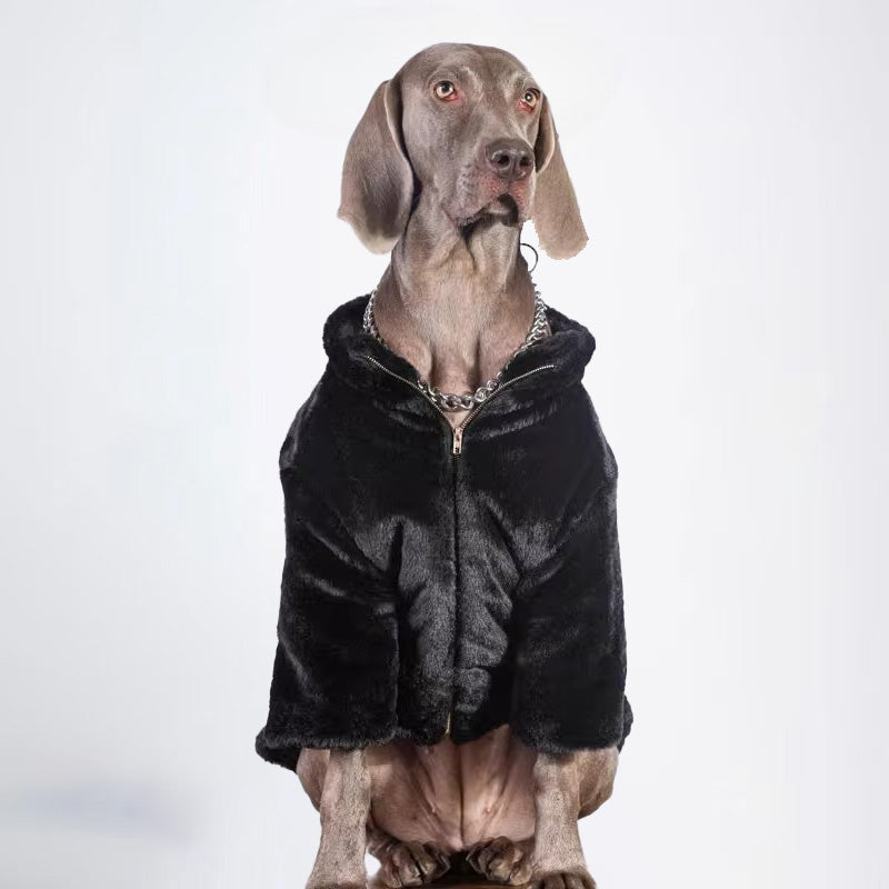 Dogs Clothes Pets Clothes Dogs Black Coats For Winter Allcovered Styled Sweater Styled Deisign Fashion Designer Dogs Clothes